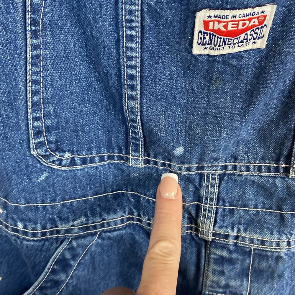 Ikeda Denim Blue Overalls - Picture 8 of 15